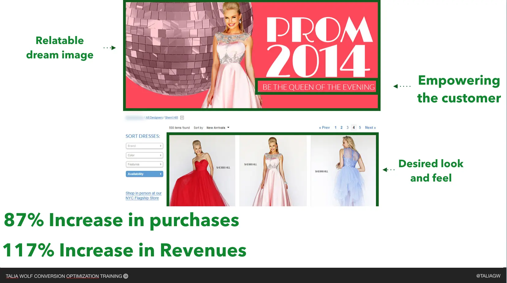 talia wolf prom night