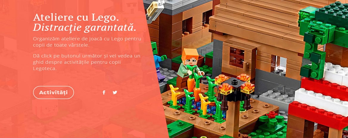 Website prezentare Legoteca
