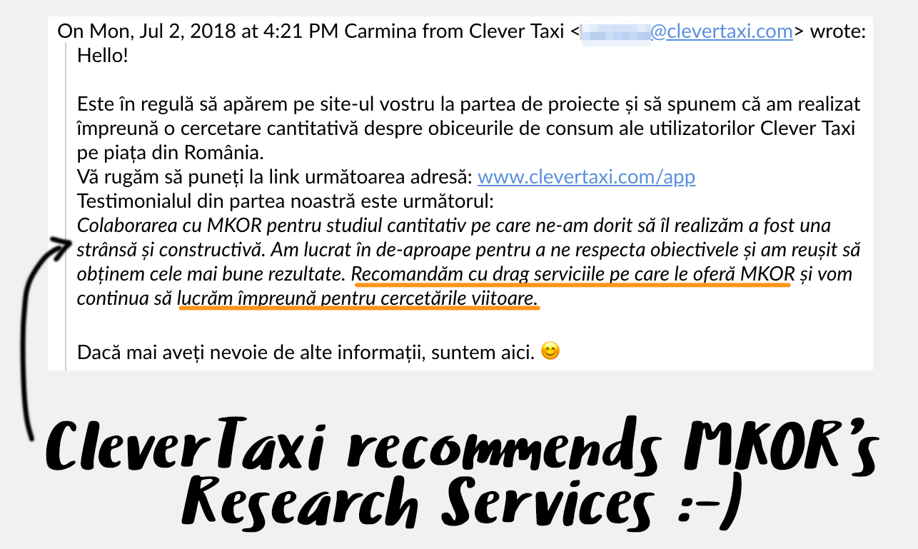 recomandare clever taxi
