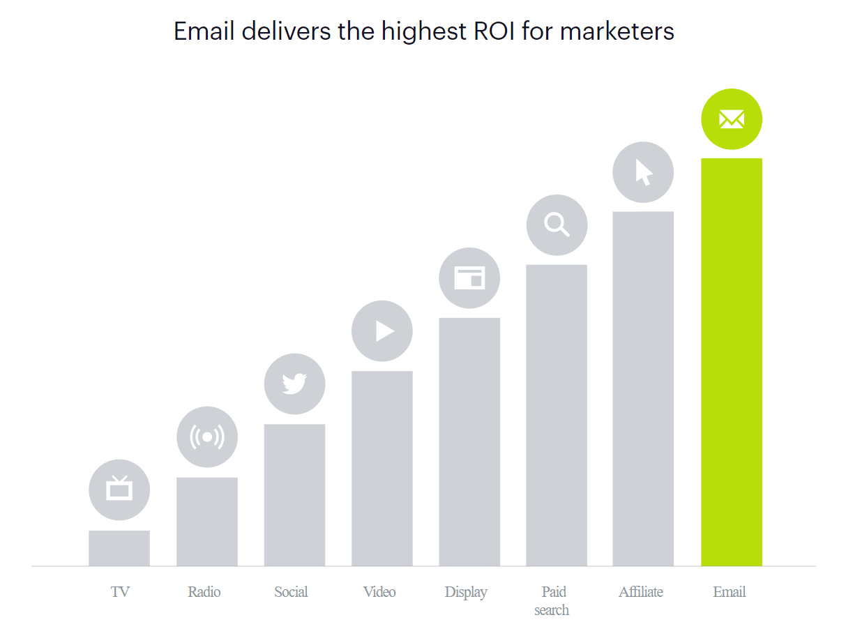 ROI email marketing 2022