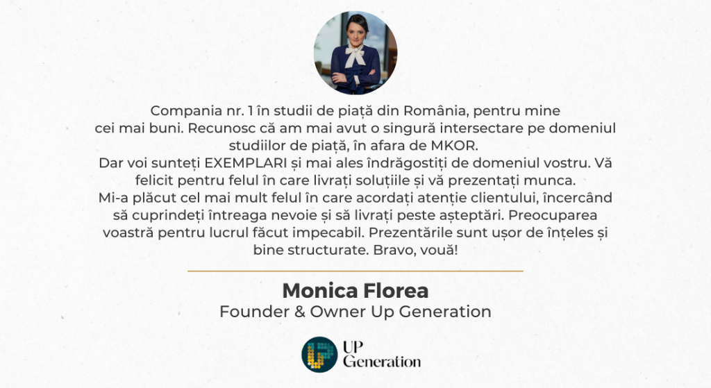 Monica Florea Up Generation