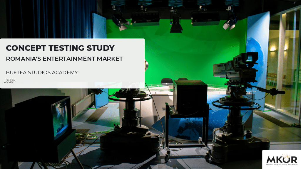 Concept testing study for Romania's entertainment market - Buftea Studios Academy TV pilot