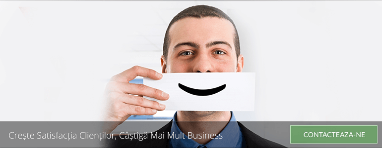 creste satisfactia clientilor